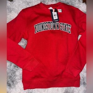 Fanatics Youngstown State University Red Sweatshirt - Small NWT